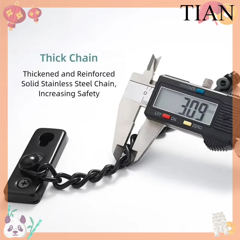 Security Chain Door - سلسلة باب من الفولاذ المقاوم للصدأ