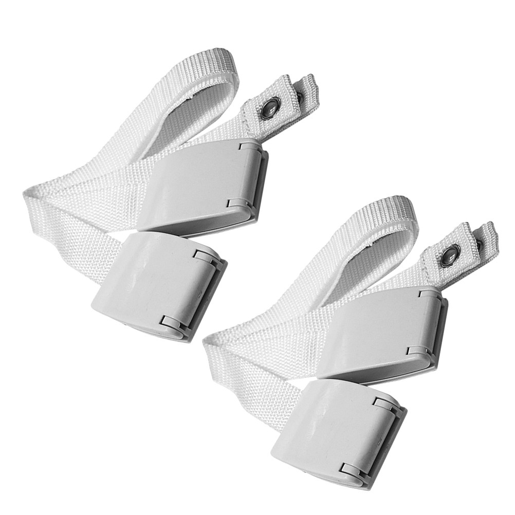 Earthquake Anchor Strap - قطعتان من أحزمة تثبيت التلفزيون لمنع