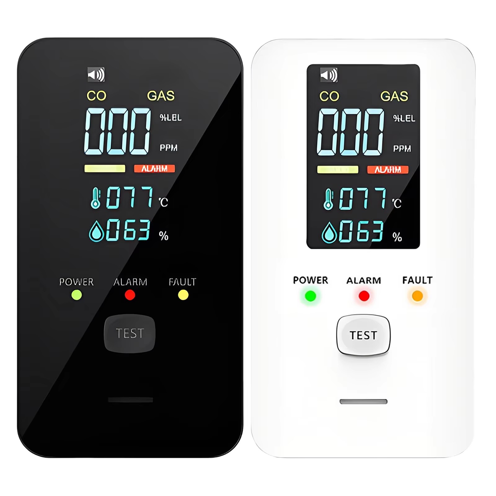 Co Detector Plug - كاشف غاز طبيعي وأول أكسيد الكربون